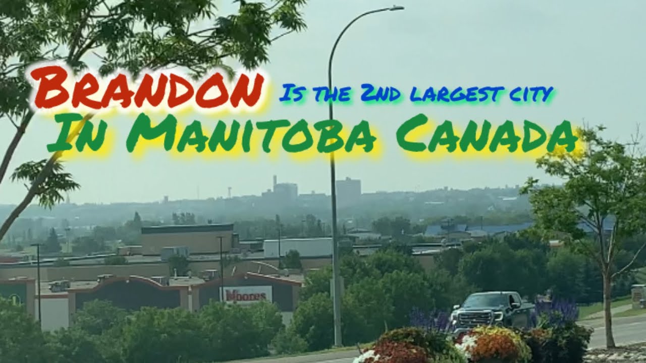 Driving Around Brandon, MB 🇨🇦 [Summer 2024]