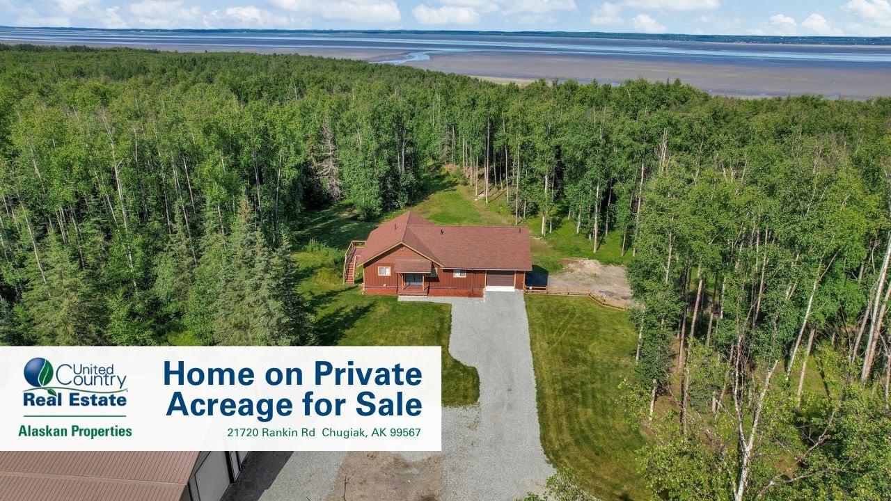 Home on Private Acreage for Sale in Chugiak, Alaska