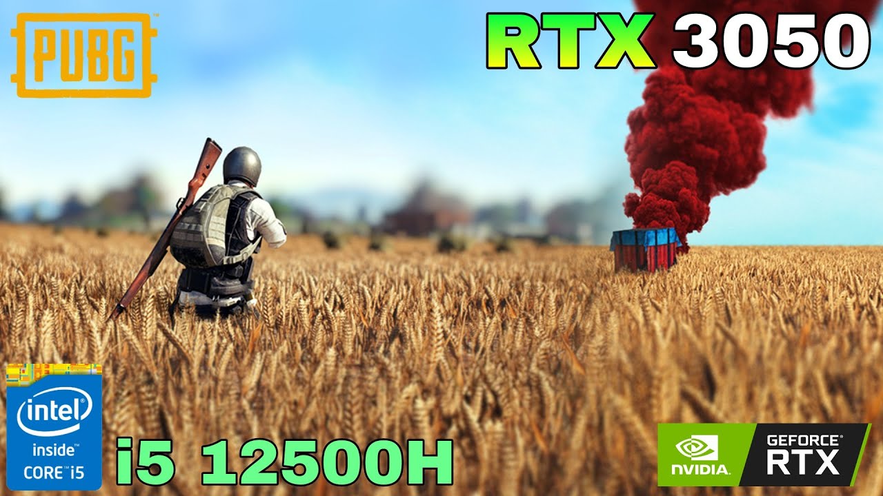 Acer Nitro 5 2022 | PUBG | i5-12500H + RTX 3050 | 1080P