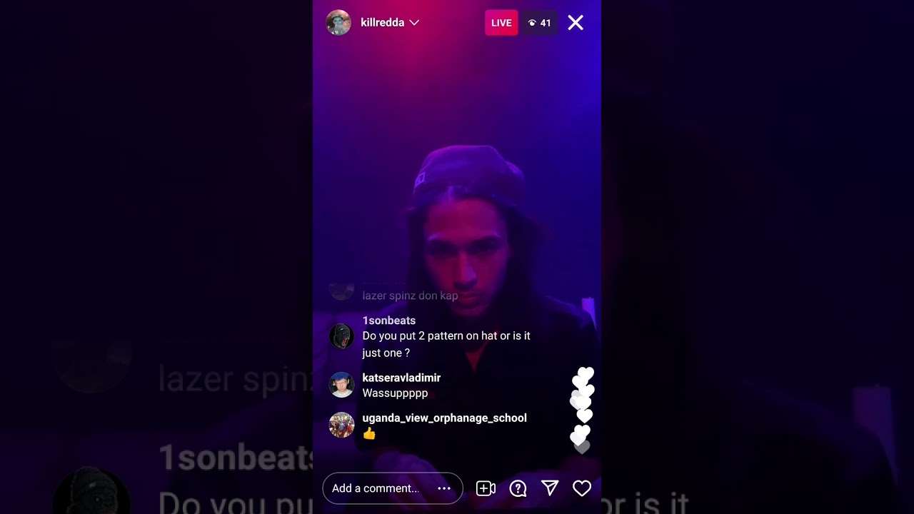 Redda cook up and plays beats live