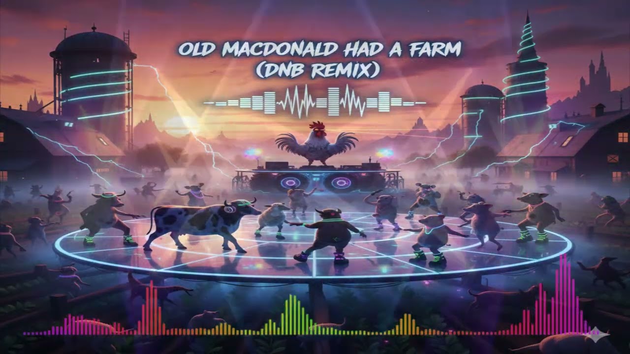 🐷 Old MacDonald Had a Farm (D&B Remix) &ndash; @Turbo69aMusic 🚜💥