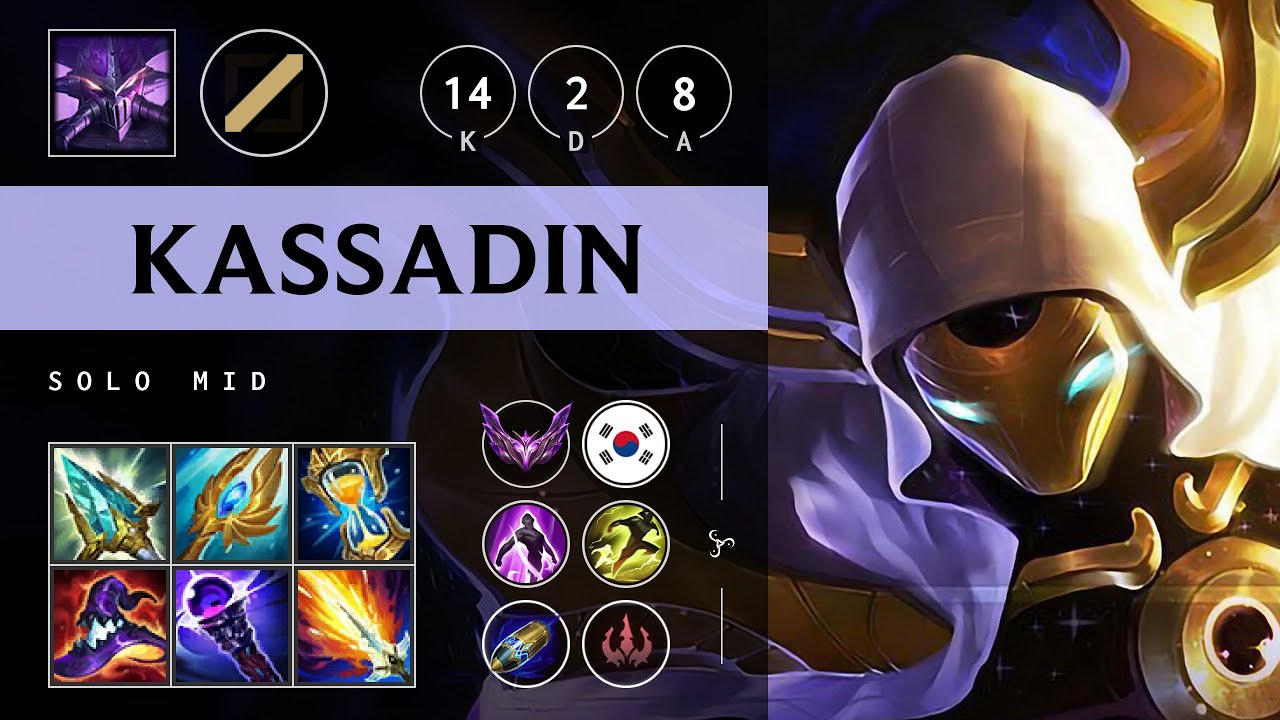 Kassadin Mid vs Taliyah - KR Master Patch 25.21