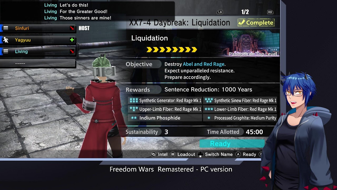 Freedom Wars Remastered - Friday night co-op feat. @YagyuChanVT