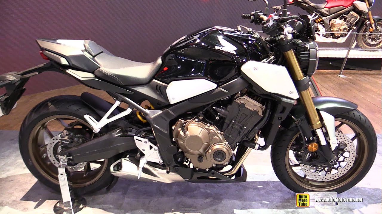 2019 Honda CB650R Black - Walkaround - Debut at 2018 EICMA Milan
