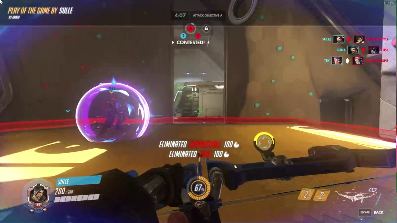 Casual hanzo plays