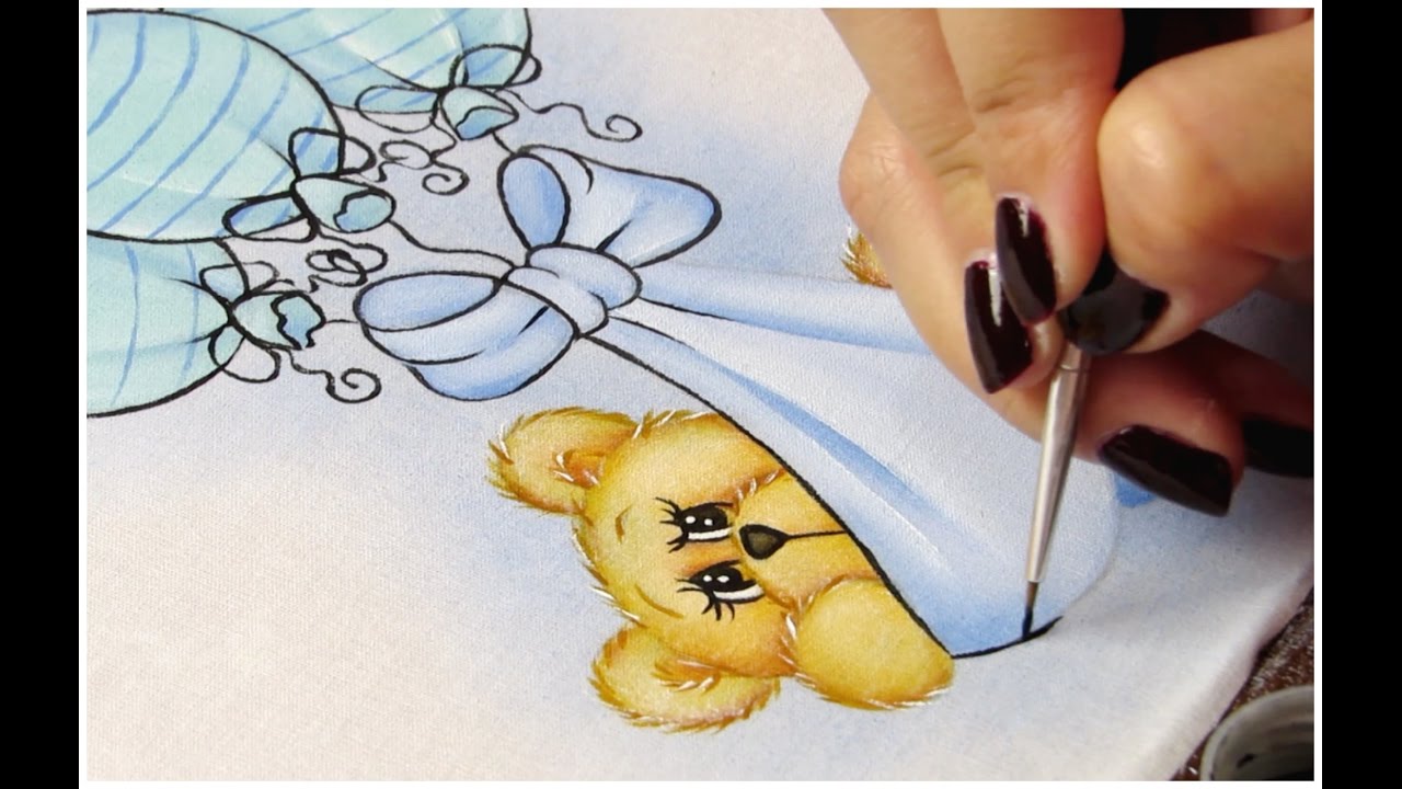 PASSO A PASSO COMPLETO PINTANDO URSINHO