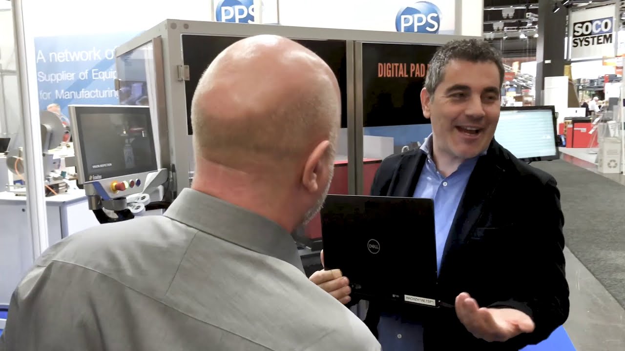 Graniten's In-line Digital Pad Printer presented at Scanpack 2018