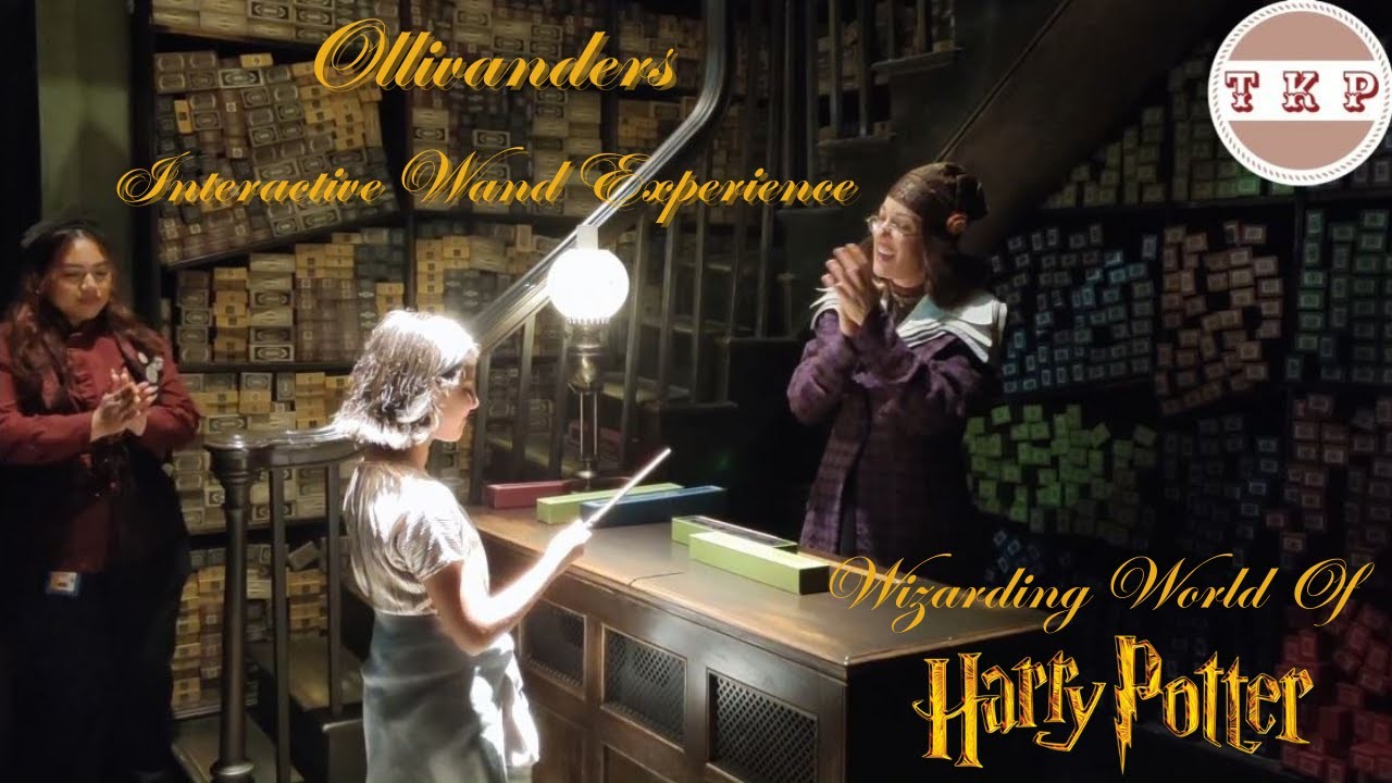 Ollivanders Interactive Wand Experience Wizarding World of Harry Potter  Universal Studios Hollywood