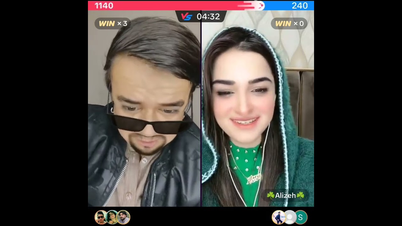 waseem with dokmok and Alizeh very funny show guy's