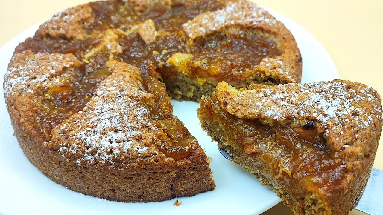 torta integrale ai fichi 📌 ricetta vegana