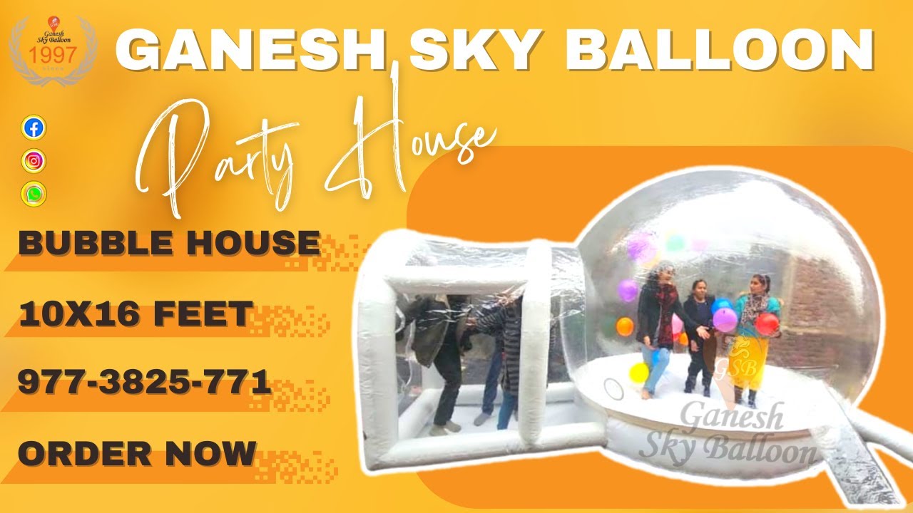 10x16 Feet Bed Bubble House 9773825771 