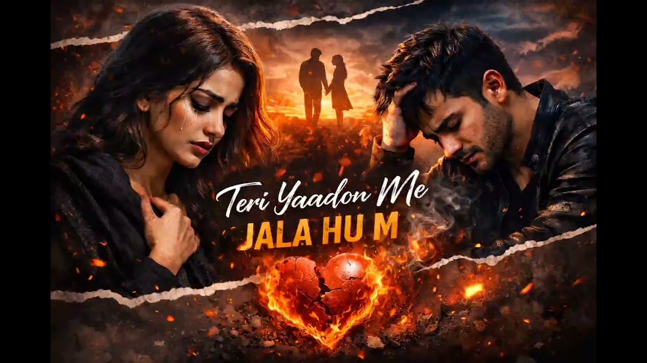 Teri yaadon me jala hu mai | heartbroken love song #alviyansmusic2