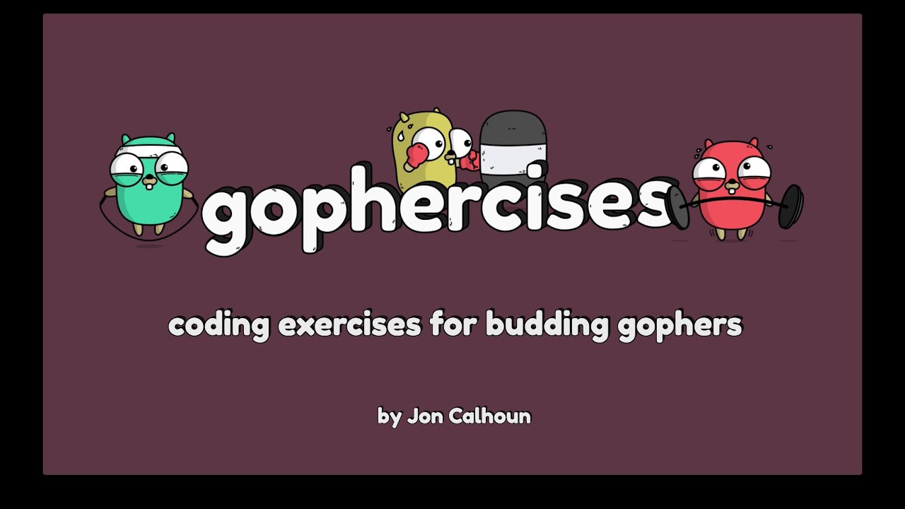 Gophercises #0 - Introduction