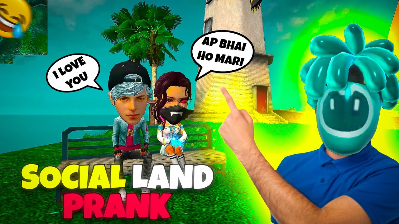 Social land me Girl Voice Prank 😍 With Randoms in Free Fire