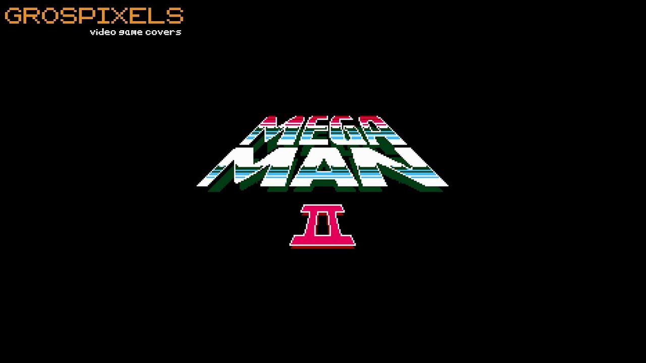 Mega Man 2 (Flash Man - Boss Battle - Dr. Wily's Castle) - cover by Grospixels