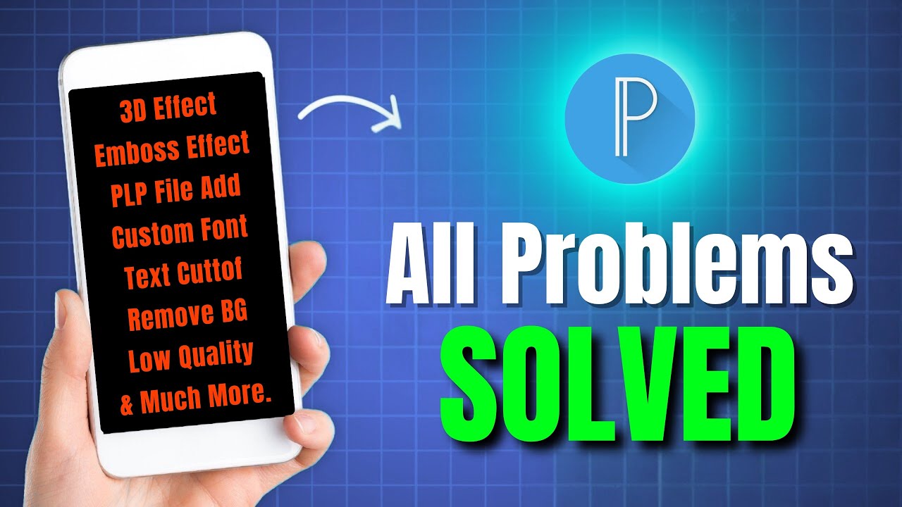 Pixellab All Problems SOLVED: Fonts, PLP, Embos, 3D Effect, Quality & Glitches Fixed (2026)
