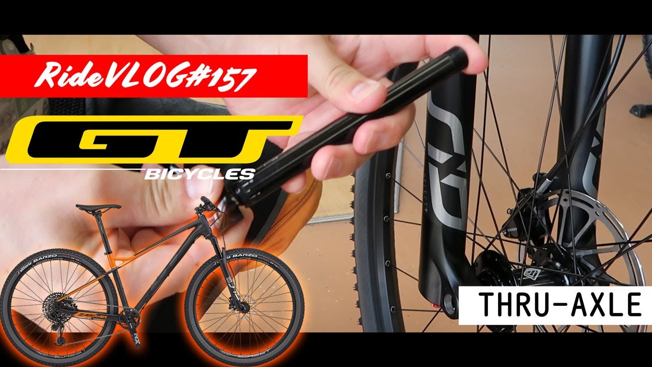 MTB納車その2 GT ZASKARのスルーアクスル RideVLOG#157