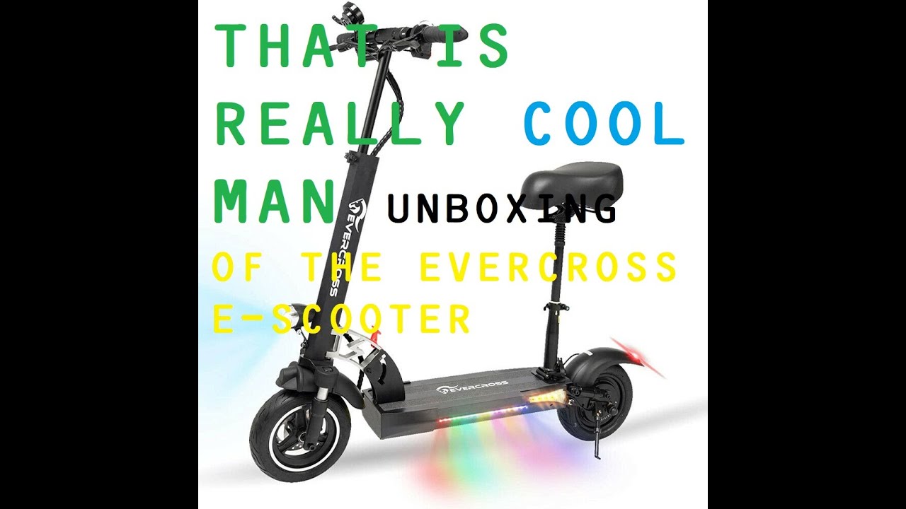 Really Cool Product Review/Unboxing #20 Electric Scooter by Evercross