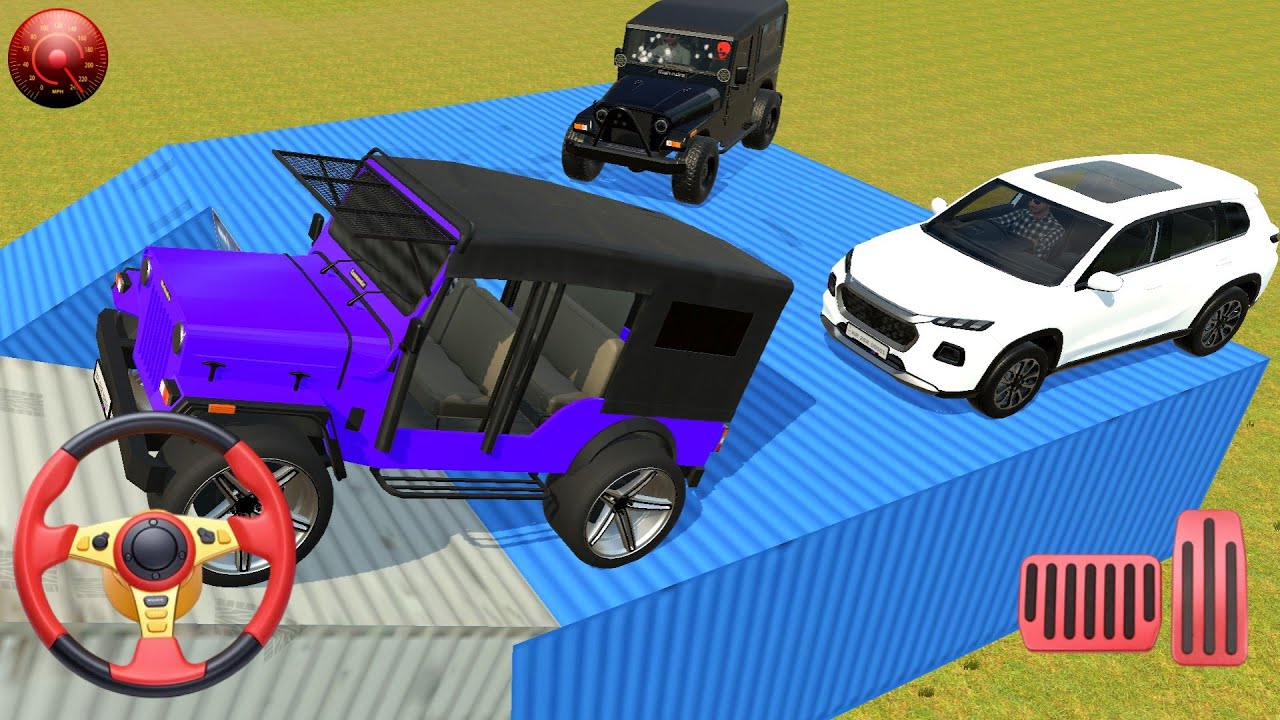 Drive Cars and Unloading Stone From Dumper Truck in Game🔥 #cars #gamingvideos 