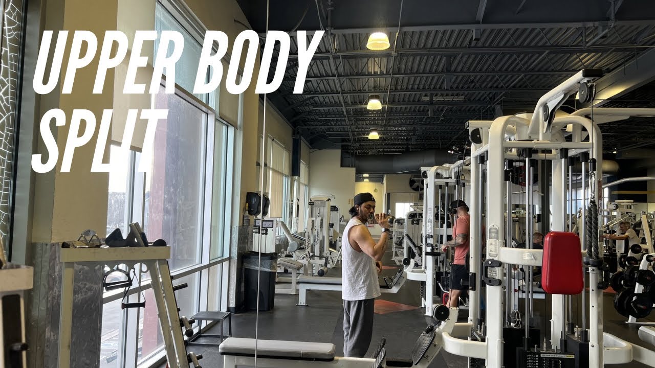 Upper body split //chest//shoulder//traps//the kalikoti #gymmotivation #motivation #youtuber #peace 