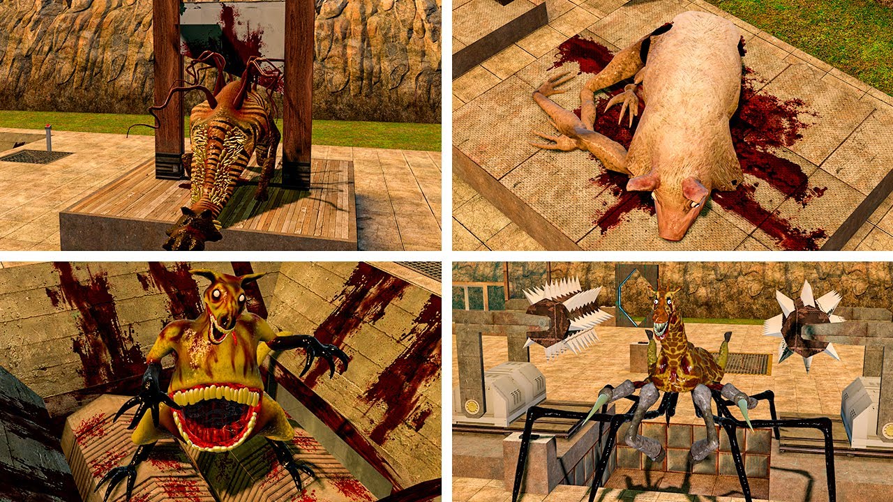 NEW ZOOCHOSIS MONSTERS TORTURE IN GARRY'S MOD!