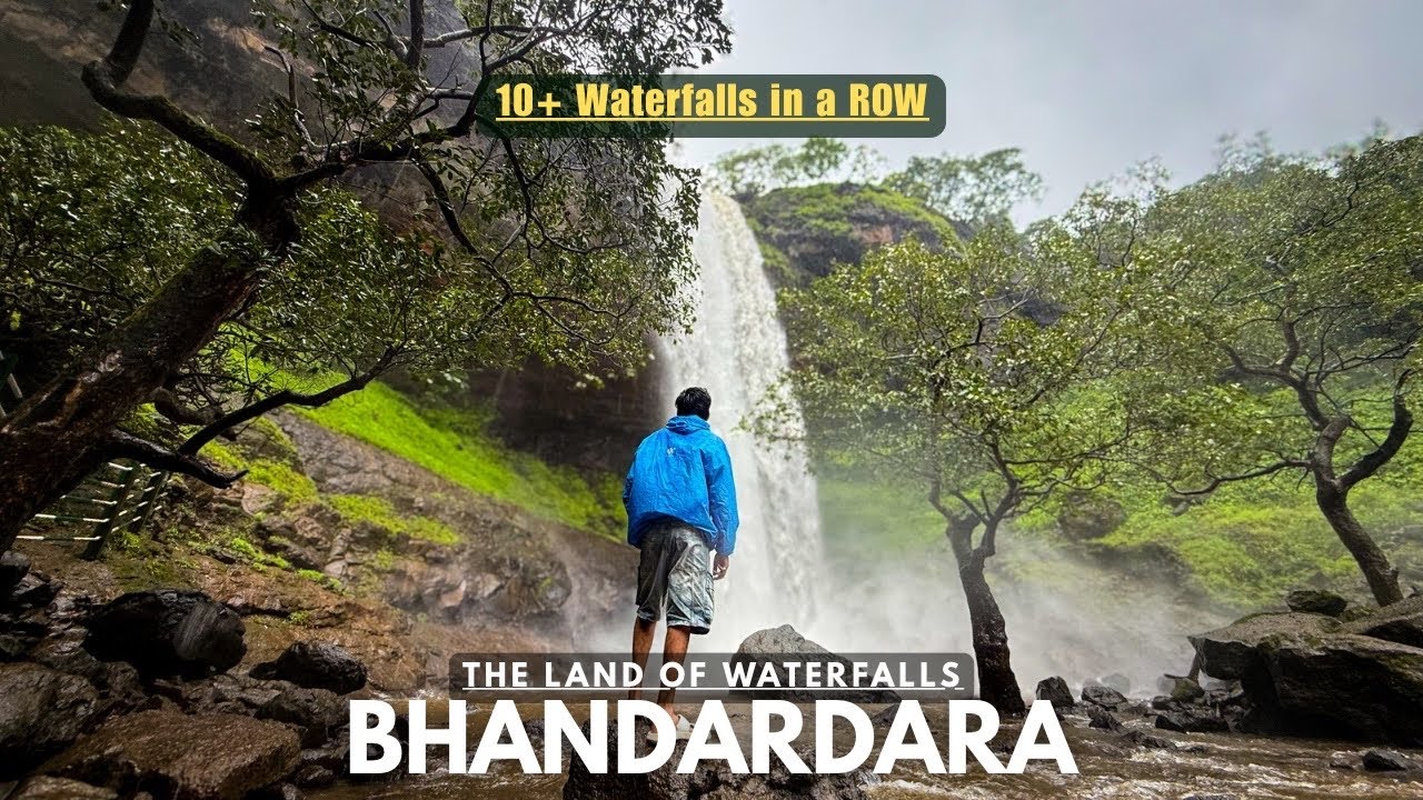 We Lost in the Land of Endless Waterfalls - Bhandardara 🫠|10+ Waterfalls in One valley| #bhandardara