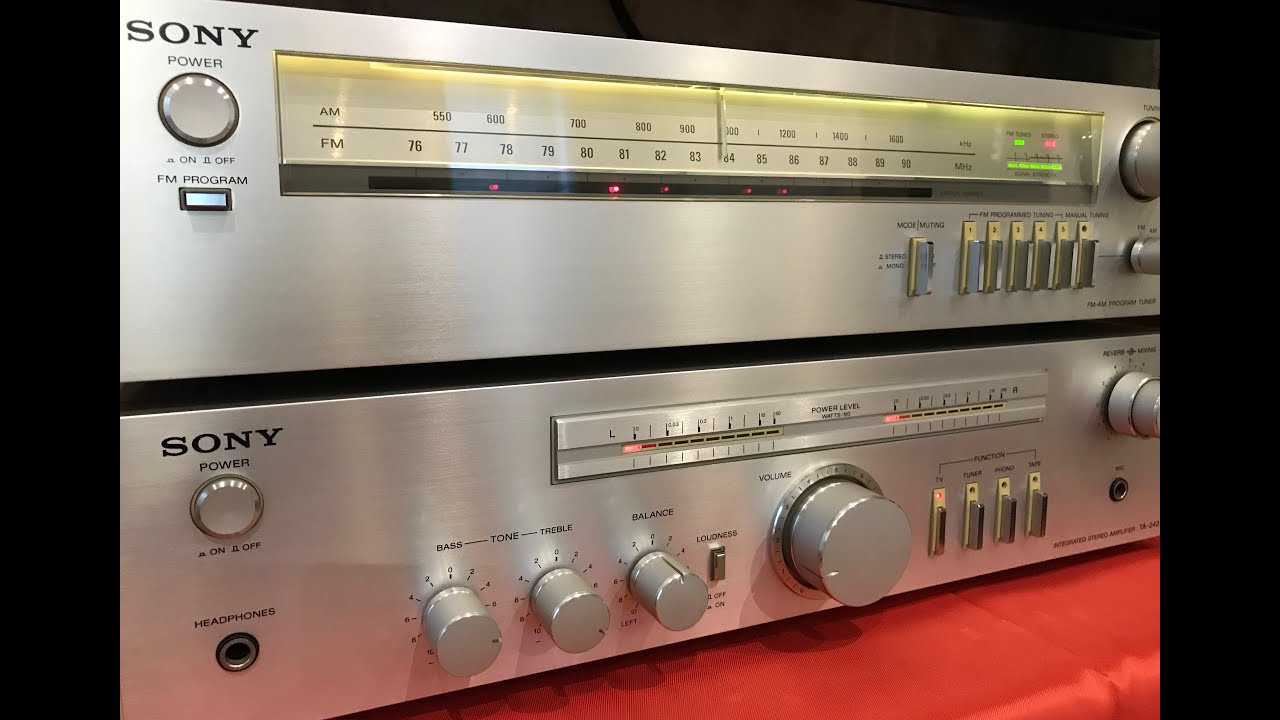 Sony TA 242 & ST 242