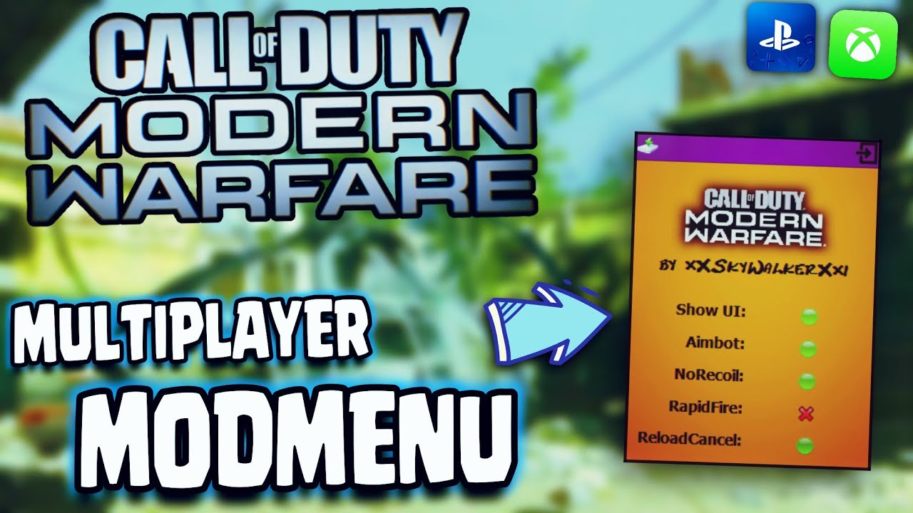 CoD:MW 🔥 PS4/XBOX #CronusMax-MODMENU ❤️ 🔥Best AimAssist 3ver 😍