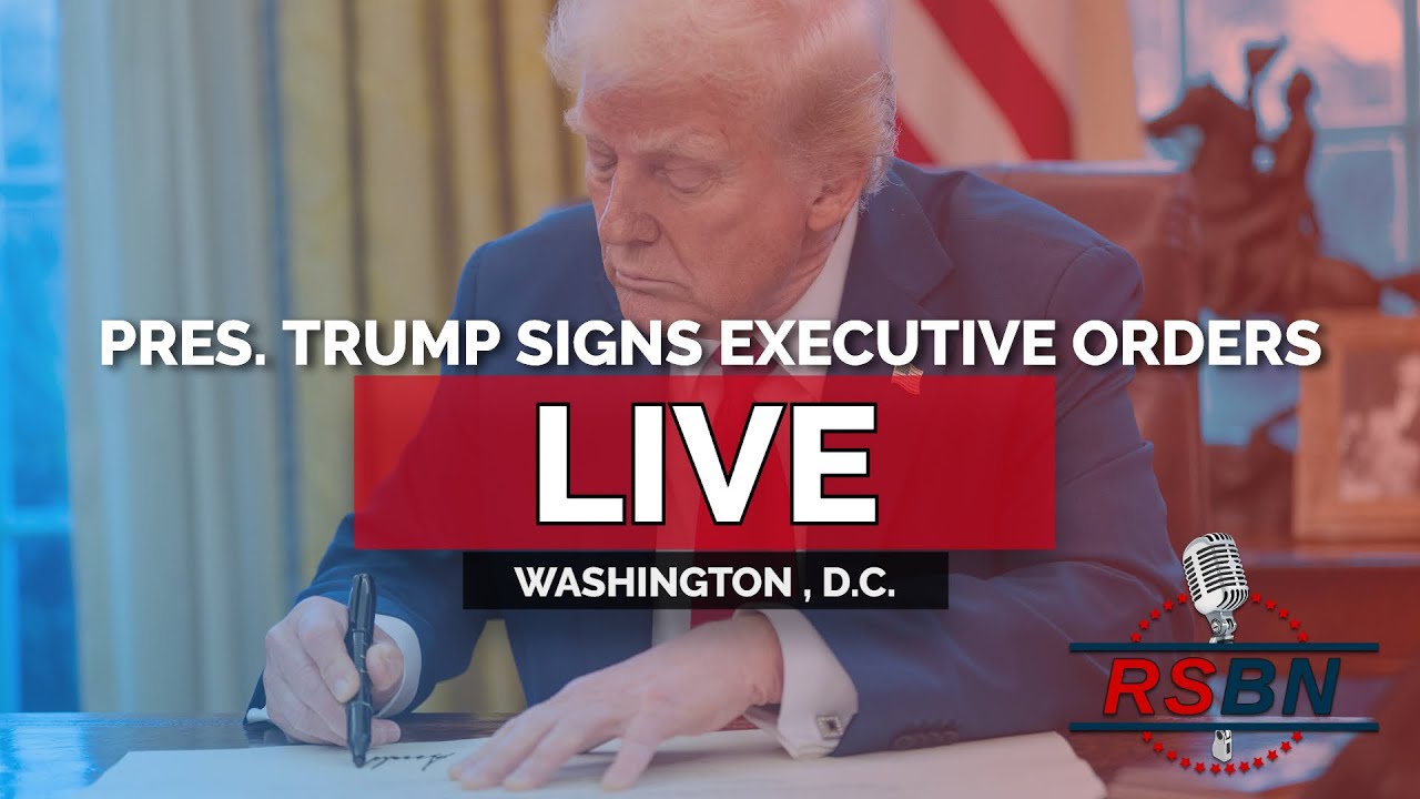 LIVE REPLAY: President Trump Signs EOs; Pete Hegseth Meets with Netanyahu - 2/5/25