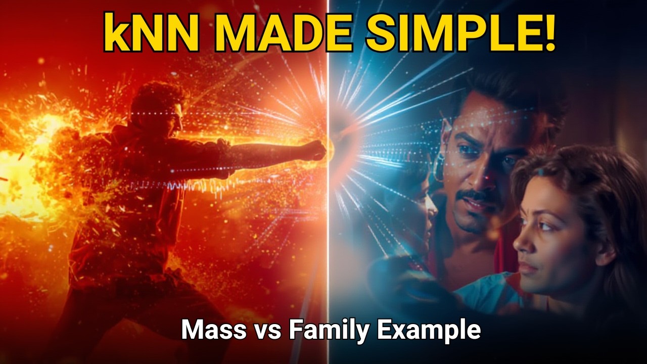 How Machines Decide Using Neighbors: kNN Explained