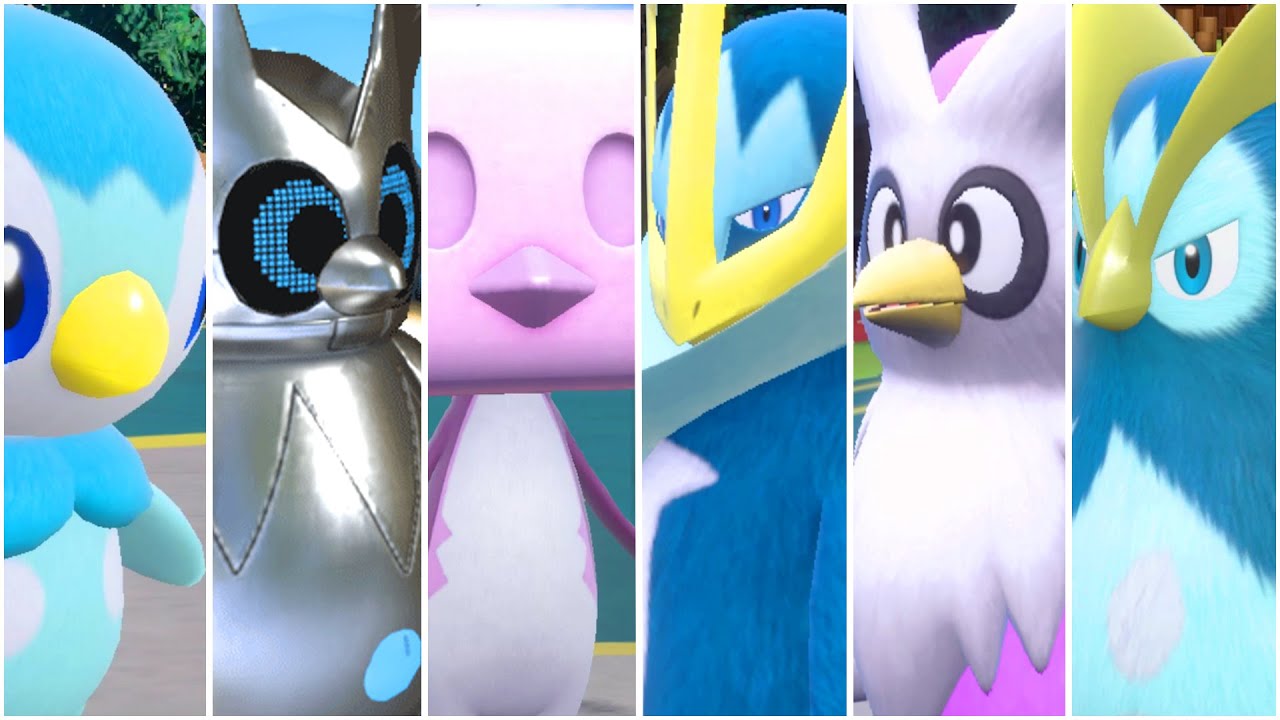 FULL PENGUIN POKEMON TEAM! Shiny Empoleon, Eiscue, Delibird, Iron Bundle Moveset Scarlet Violet
