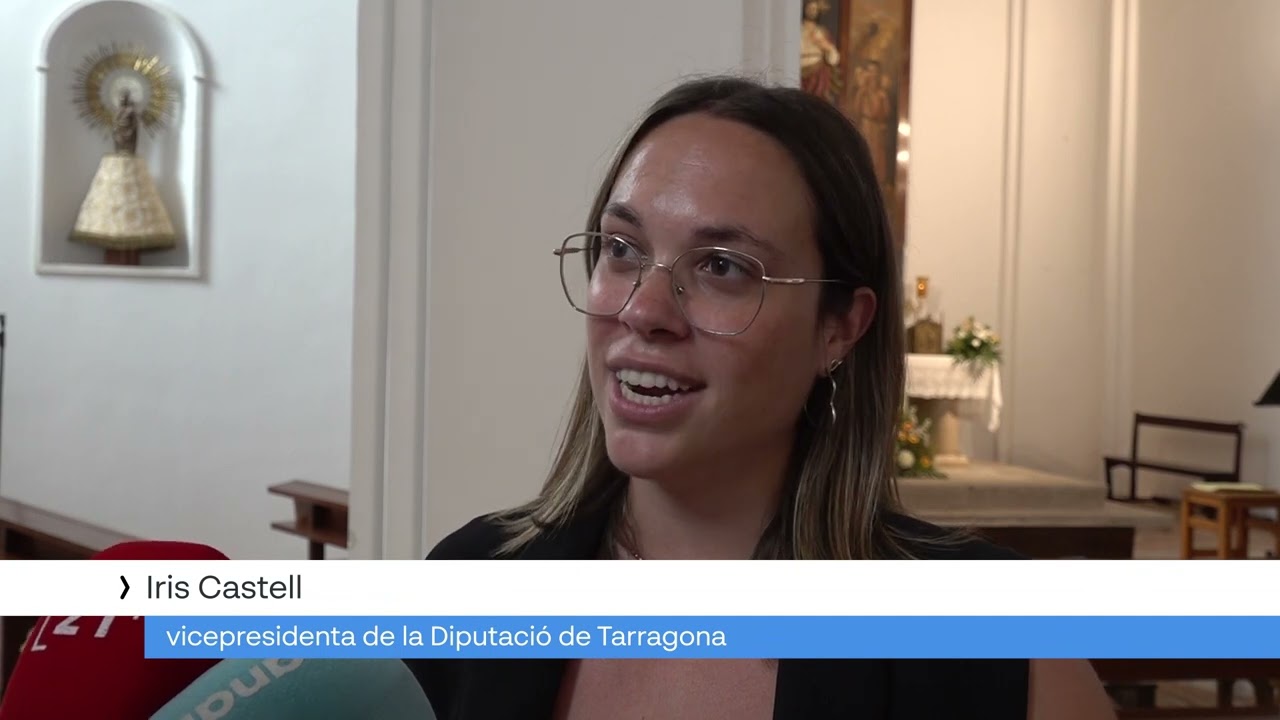 Enllestides les obres de restauració de l’Església Parroquial de Sant Agustí d'Alfara de Carles