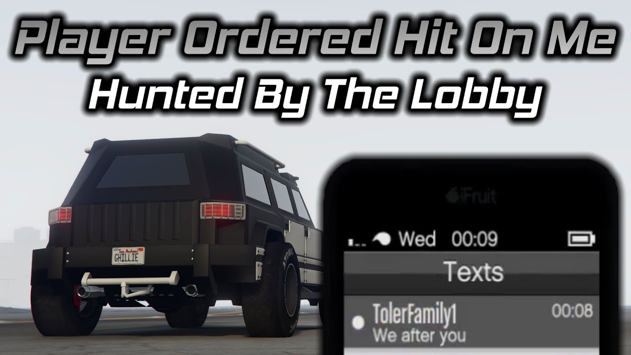 GTA Online: This Player Had A Hit Ordered On Me and I Got Hunted Down By The Lobby...