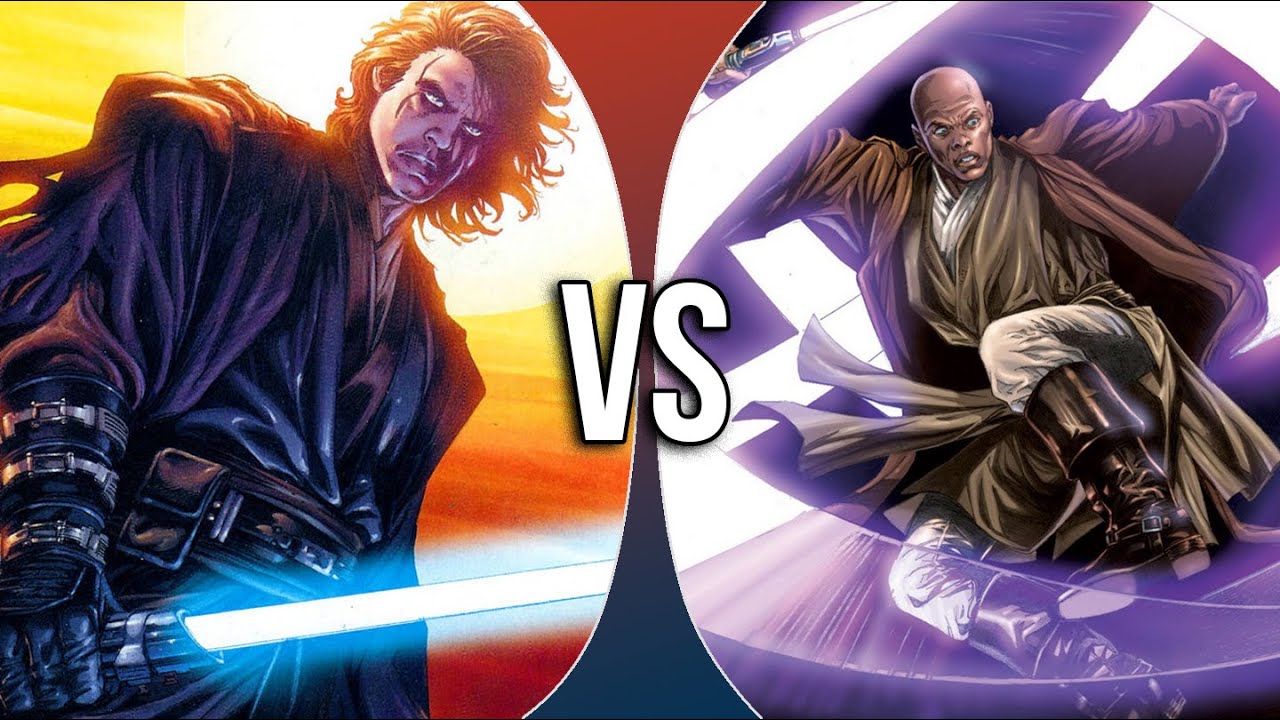VS | Anakin Skywalker vs Mace Windu