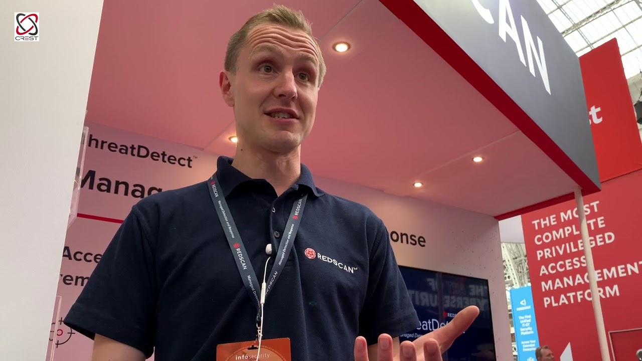 Infosecurity x CREST: Simon Monahan (Redscan) interview