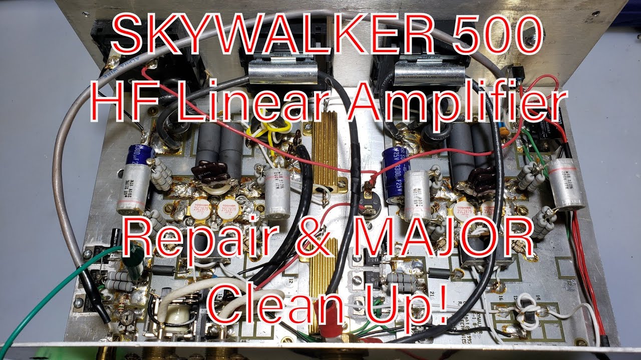 SKYWALKER HF Linear Amplifier - These Were Built From Kits 🧐