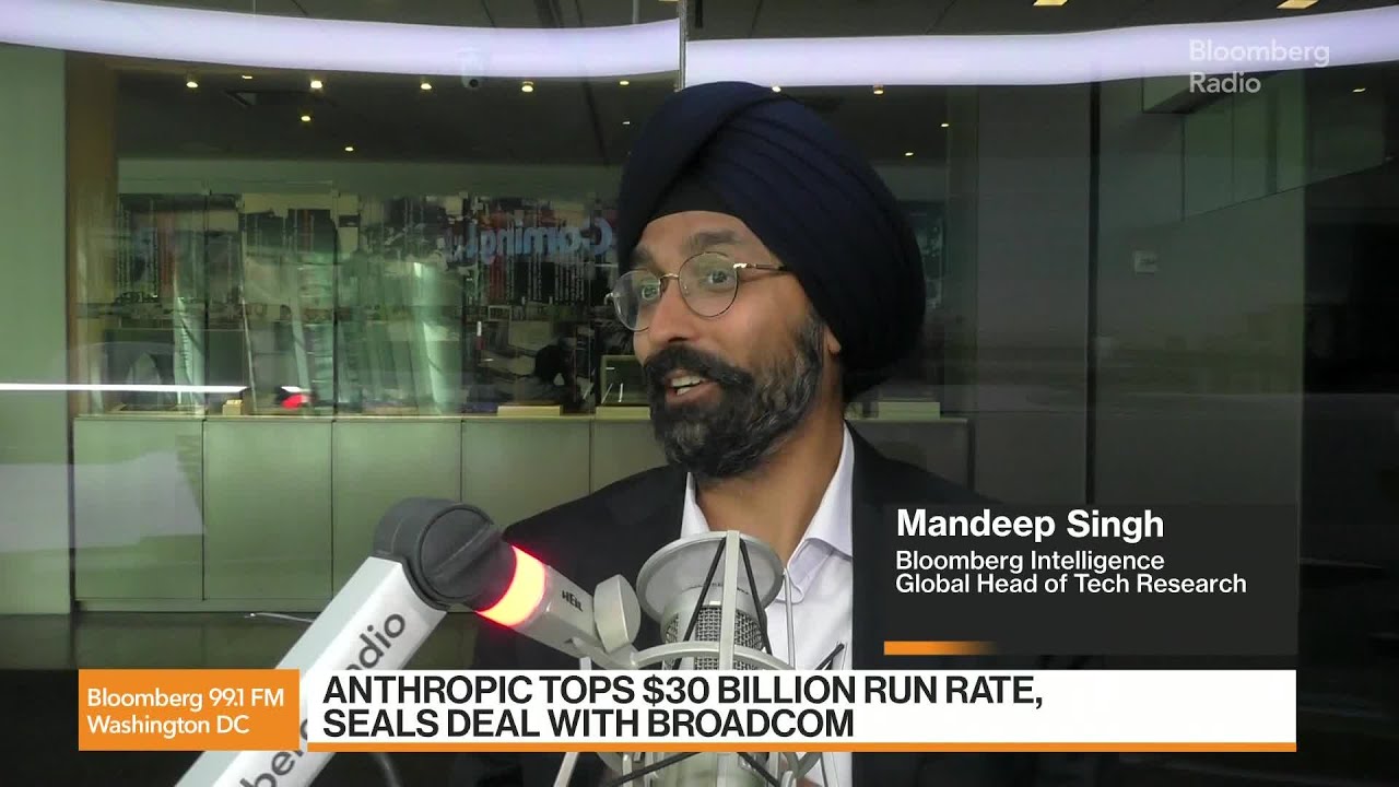 Anthropic&nbsp;Tops $30 Billion Run Rate, Seals Broadcom Deal