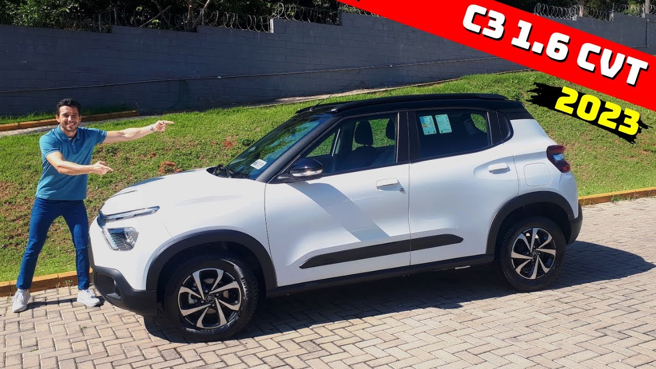 C3 2023 1.6 automático abaixo dos 91mil mais completo que ARGO 1.3 CVT