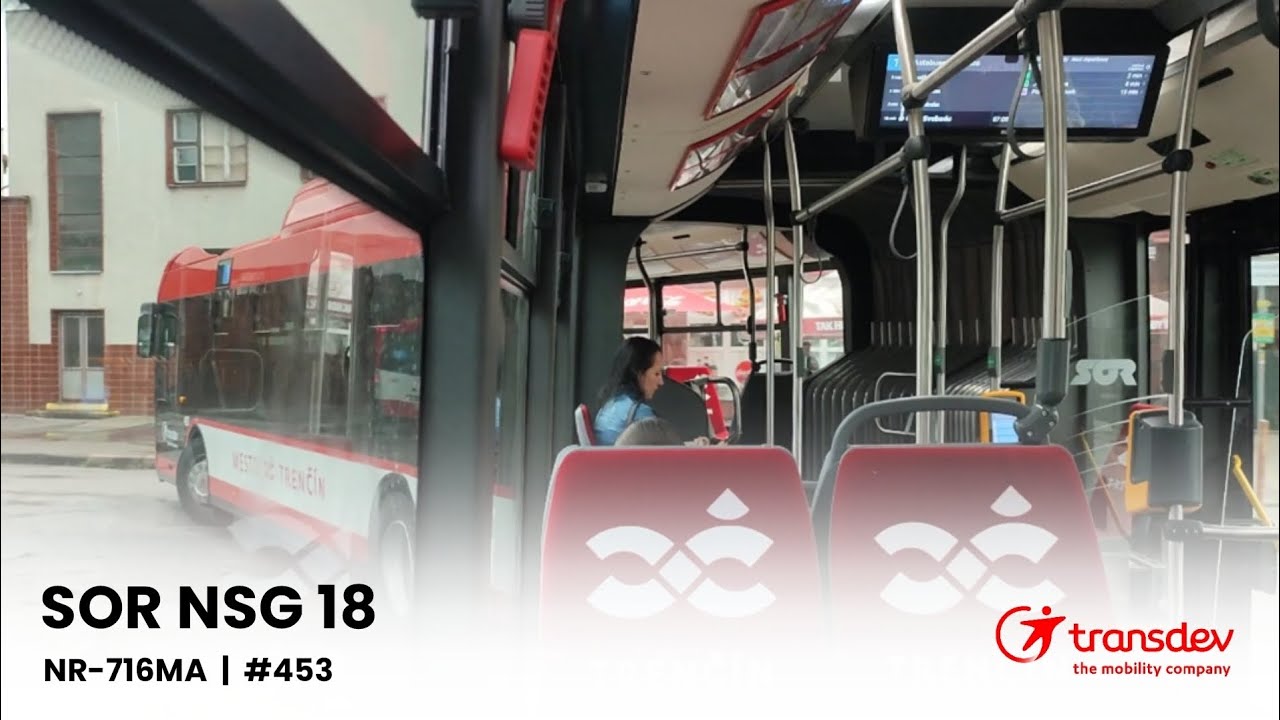 SOR NSG 18 • NR-716MA, #453 • TD Transport | MHD Trenčín