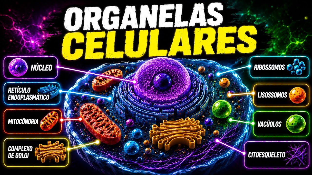 Estrutura e Funções das Organelas Celulares: Explorando o Mundo Microscópico