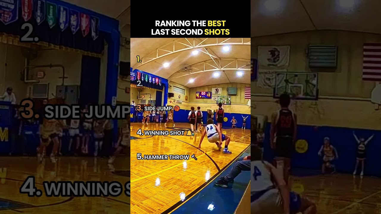Top 5 Last-Second Game Winning Buzzer Shots in Basketball
