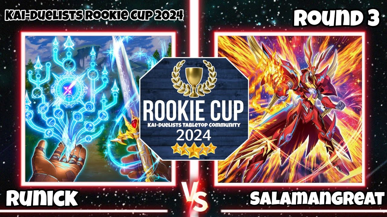 Yu-Gi-Oh! - Runick vs Salamangreat | Kai-Duelists Rookie Cup 2024 Round 3 | OCG