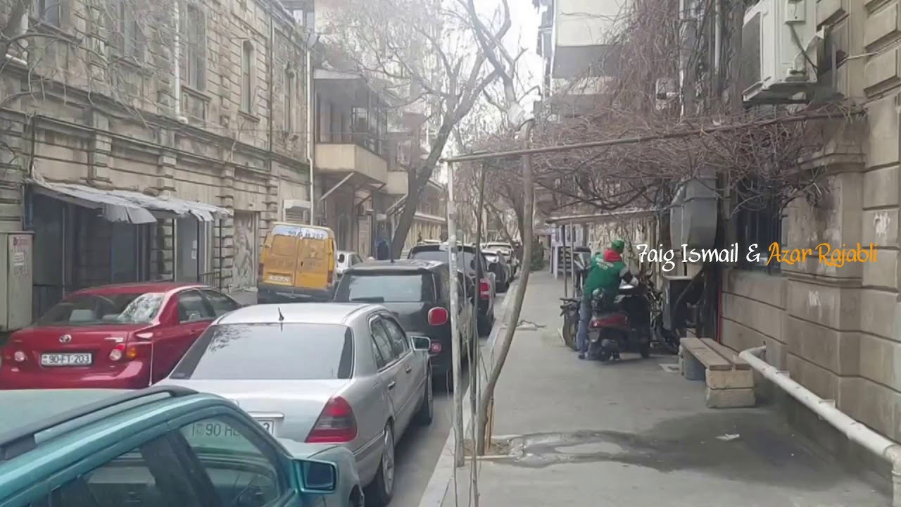 Баку Улица Самеда Вургуна от Зимнего Бульвара до проспекта Нефтяников