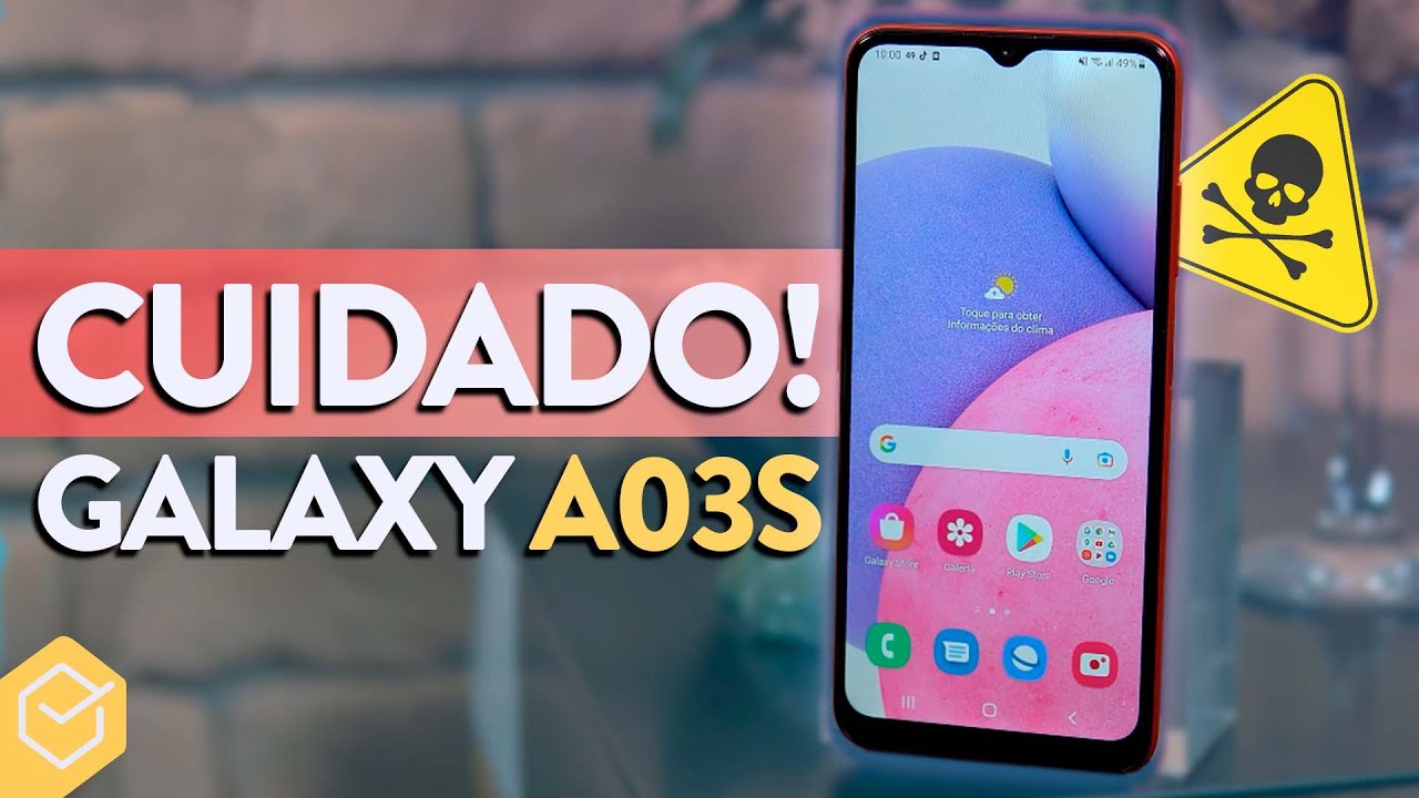 SAMSUNG GALAXY 03S - esse SMARTPHONE BARATO vale a pena? // Análise Completa