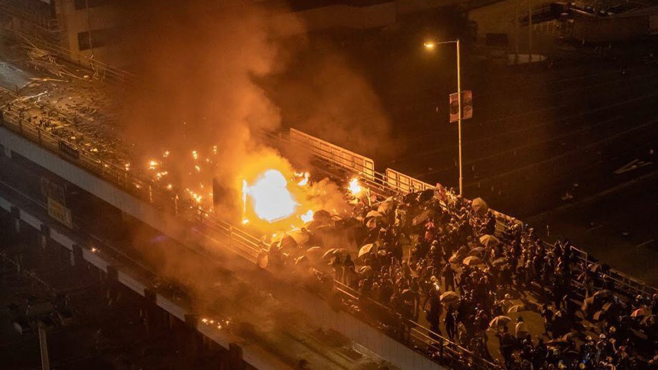 Hong Kong police threaten using live bullets if 'rioters' use lethal weapons