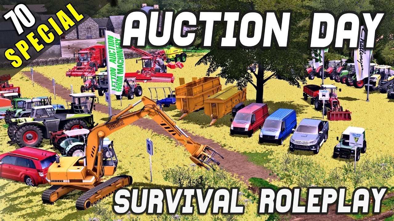 AUCTION DAY! WHAT WILL I BUY AND SELL? - Survival Roleplay | Episode 70 (Special)