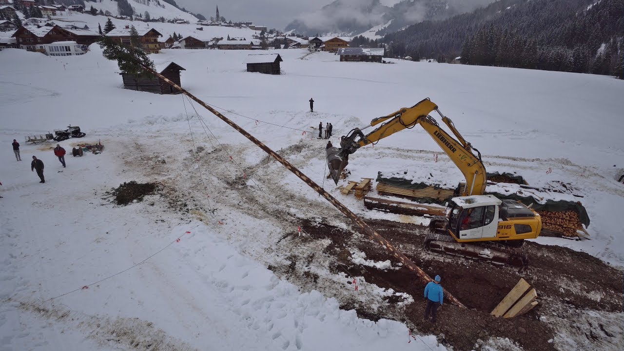 Funkenbaum 2019 Kleinwalsertal