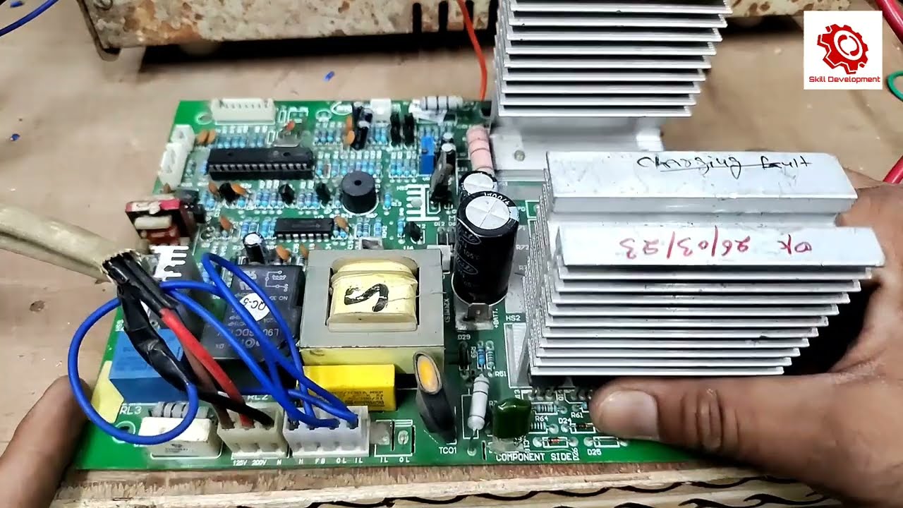 Microtek inverter (transformer kit) charging and changeover fault|Skill development