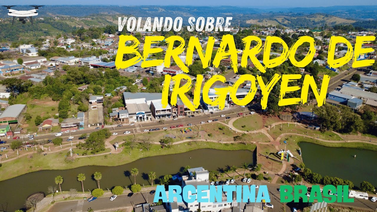 Bernardo de Irigoyen y Dionisio Cerqueira Argentina y Brasil DRONE FOOTAGE