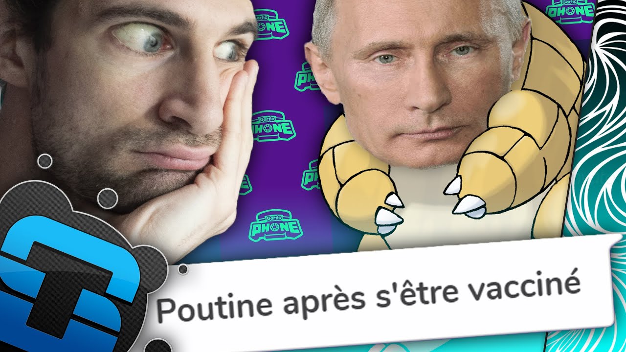 POUTINE LE PANGOLIN SUR GARTIC PHONE ft. ShokoTeam (BEST OF FUN)